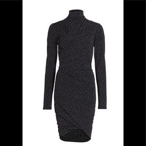 Long sleeve turtleneck dress